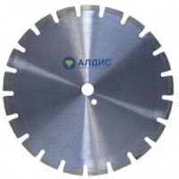Алмазный диск 350 мм по асфальту (лазерная наварка сегментов)